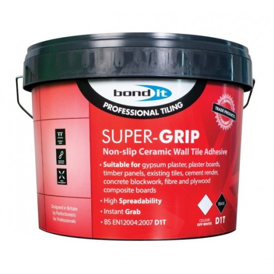 Super grip wall tile adhesive